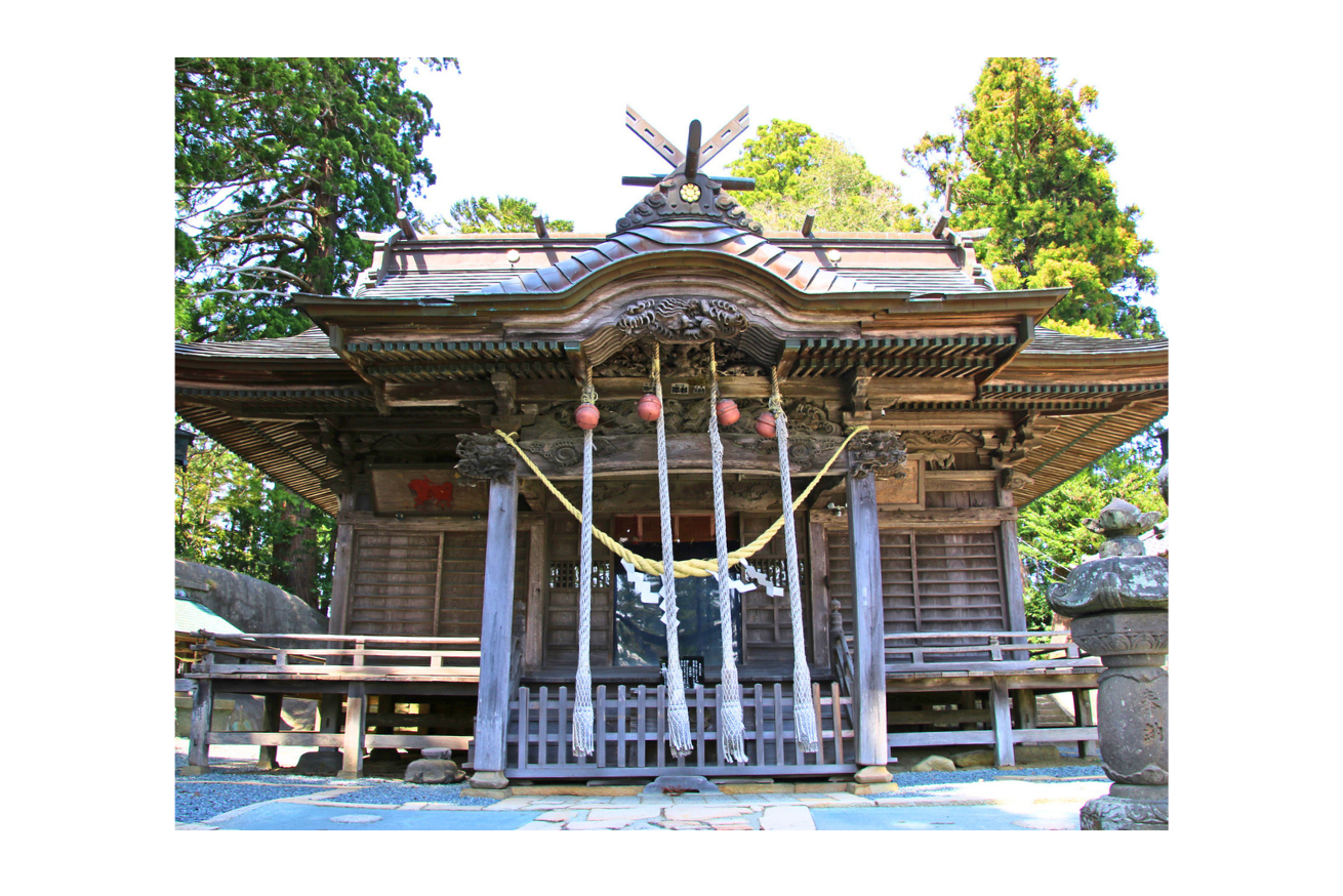 相馬太田神社の拝殿