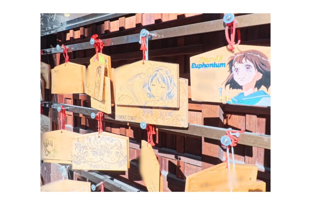 響け！ユーフォニアム　許波多神社　絵馬