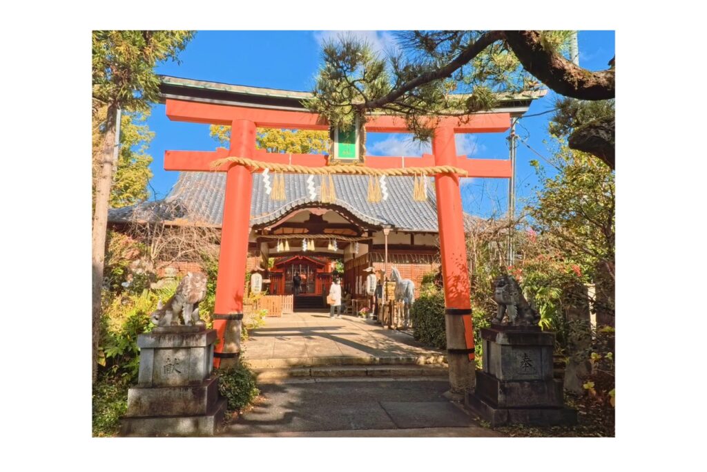 許波多神社　二の鳥居