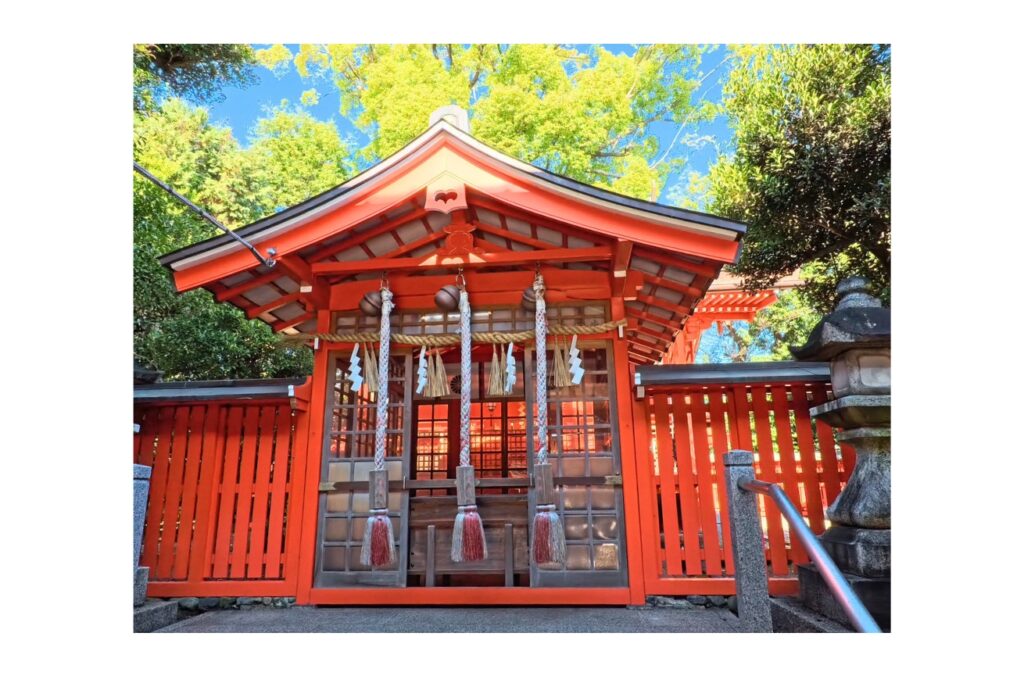 許波多神社　本殿