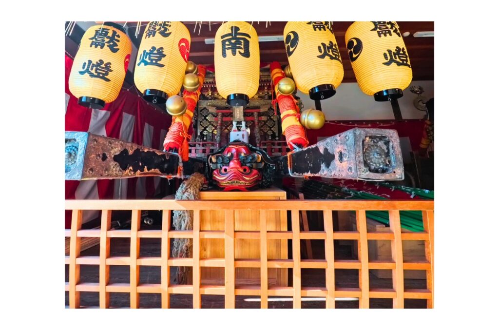 許波多神社　お神輿　響け！ユーフォニアム
