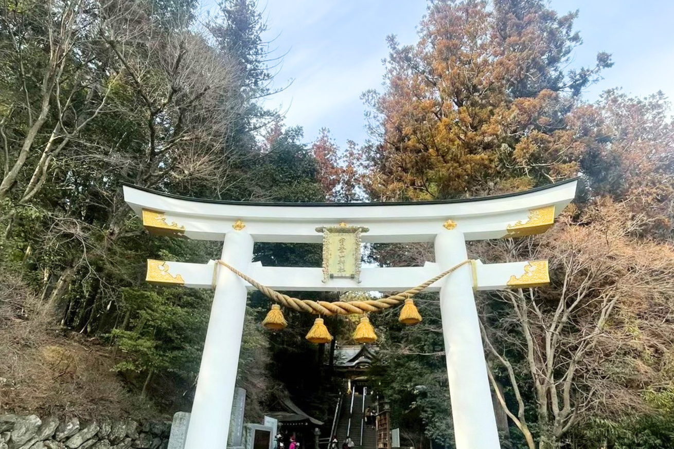 宝登山 鳥居