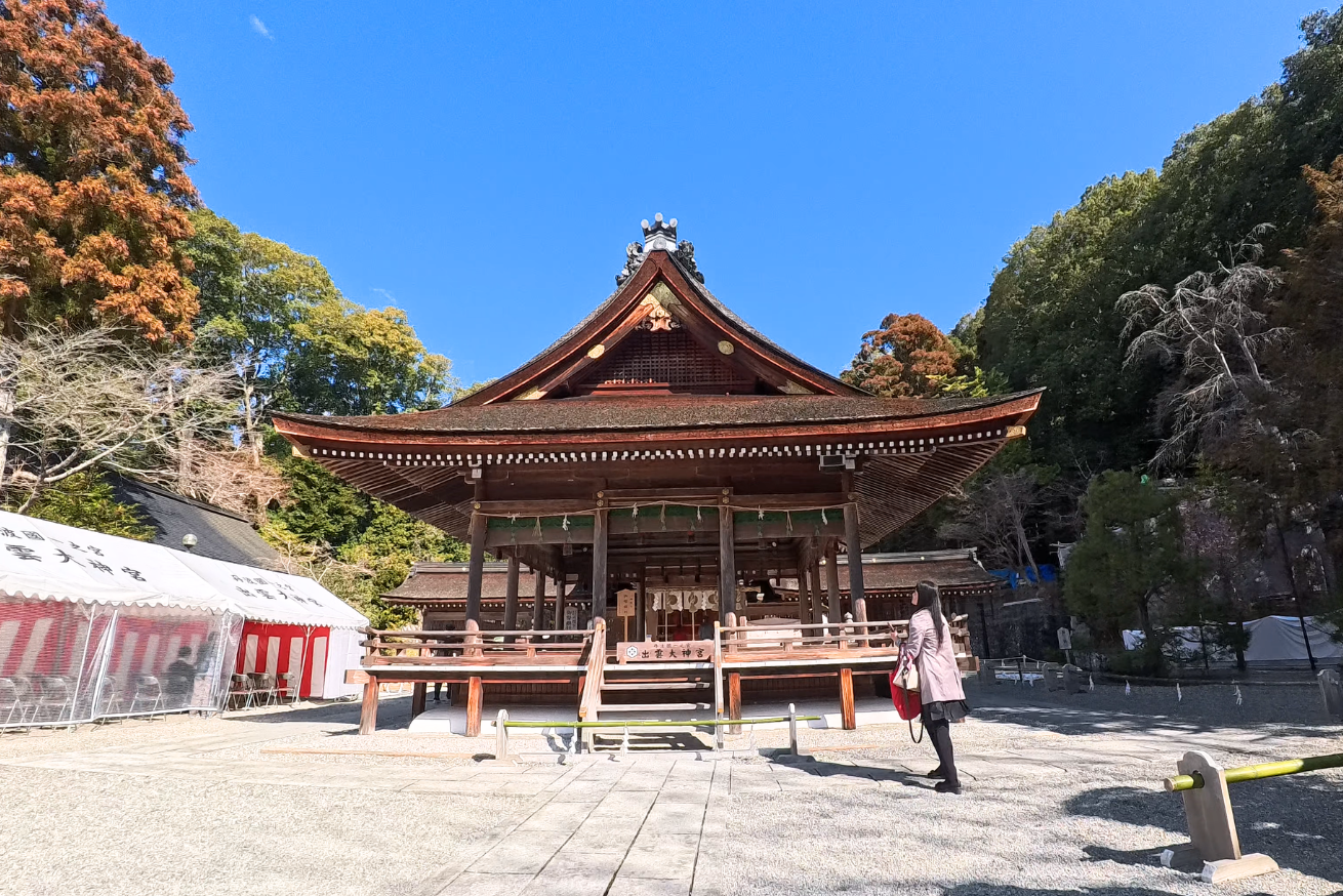 出雲大神宮　京都　亀岡　拝殿