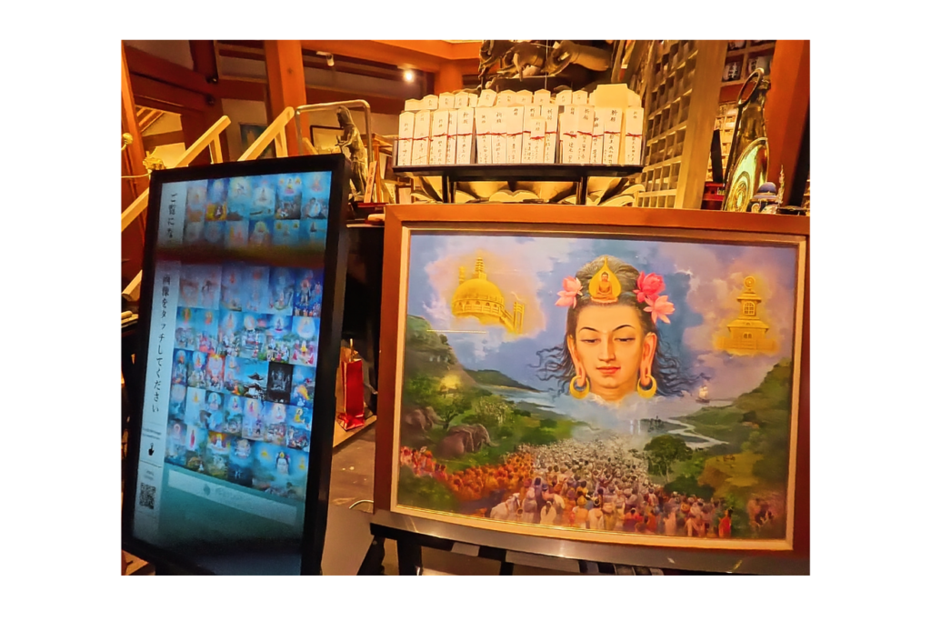 八角円堂　展示　壺阪寺