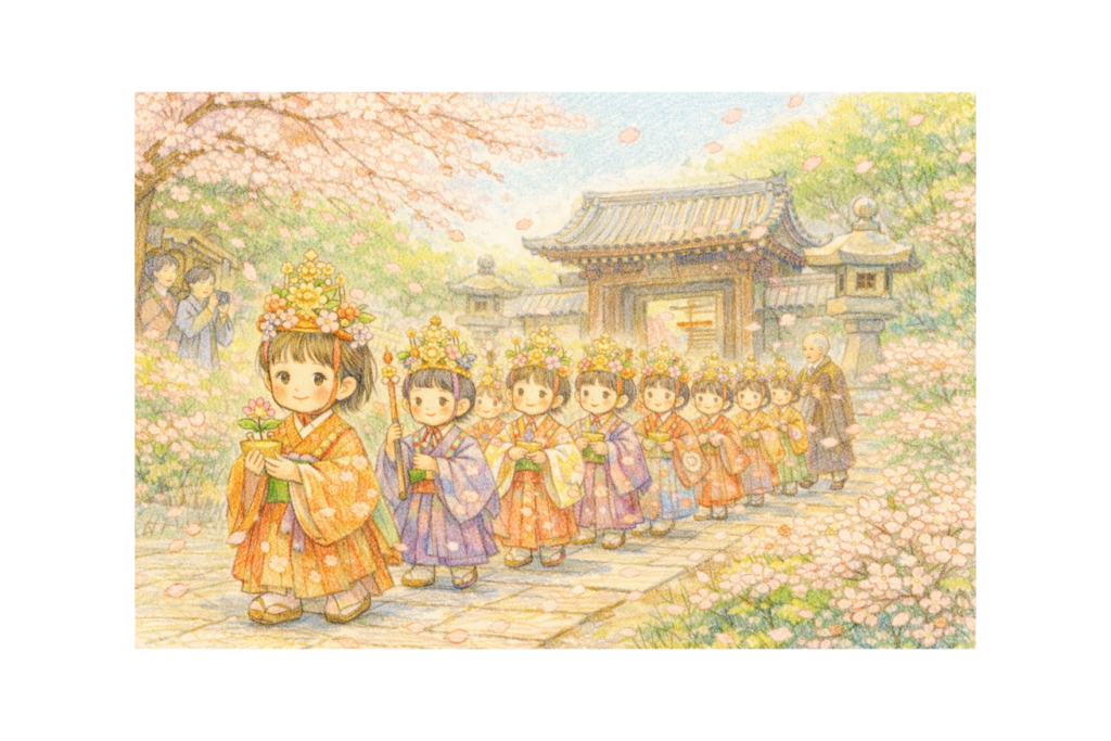 花まつり 稚児行列 イメージ画像