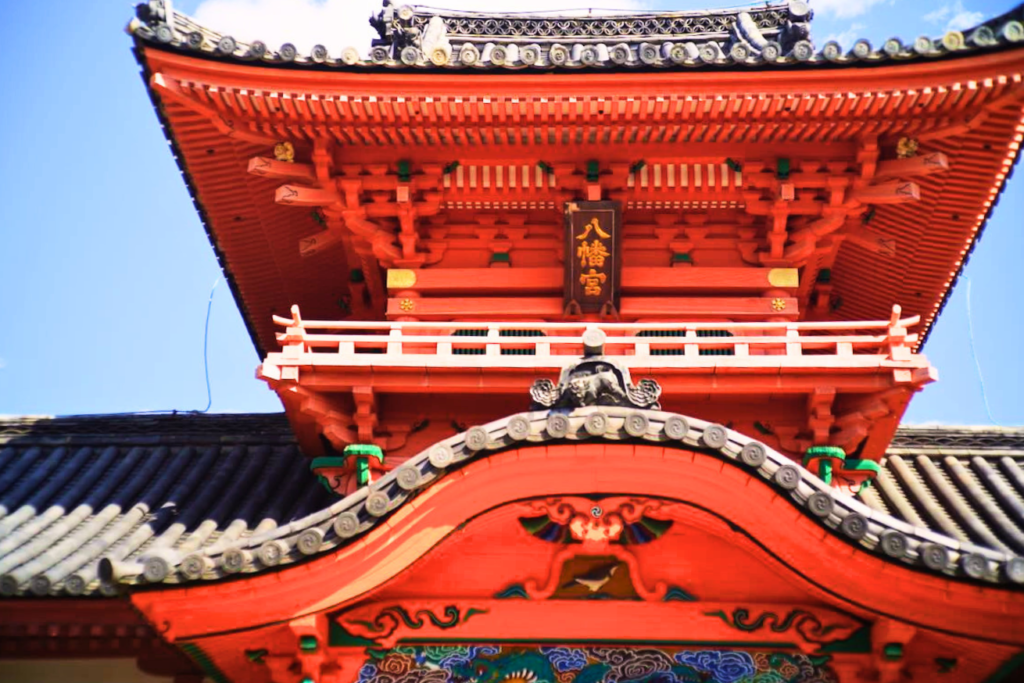 伊佐爾波神社 楼門