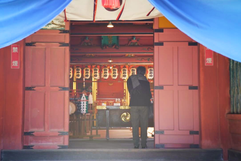 伊佐爾波神社 本殿