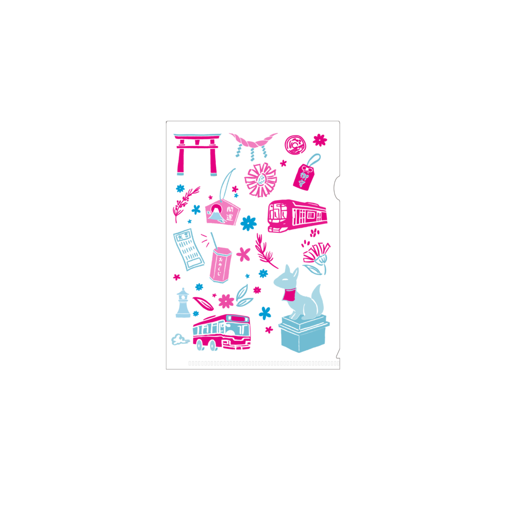 東急線花御朱印巡り第３弾参加キット　御朱印フォルダー