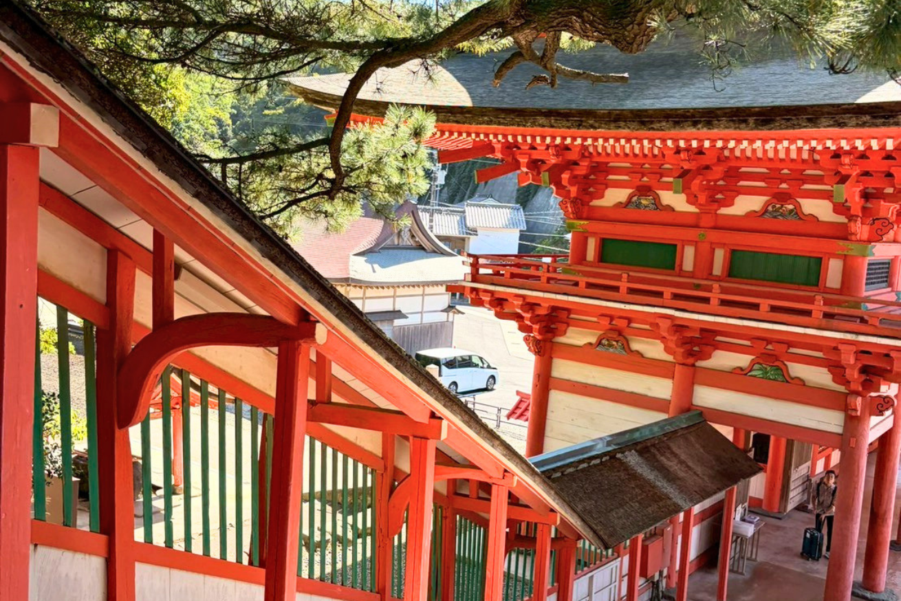 日御碕神社　回廊