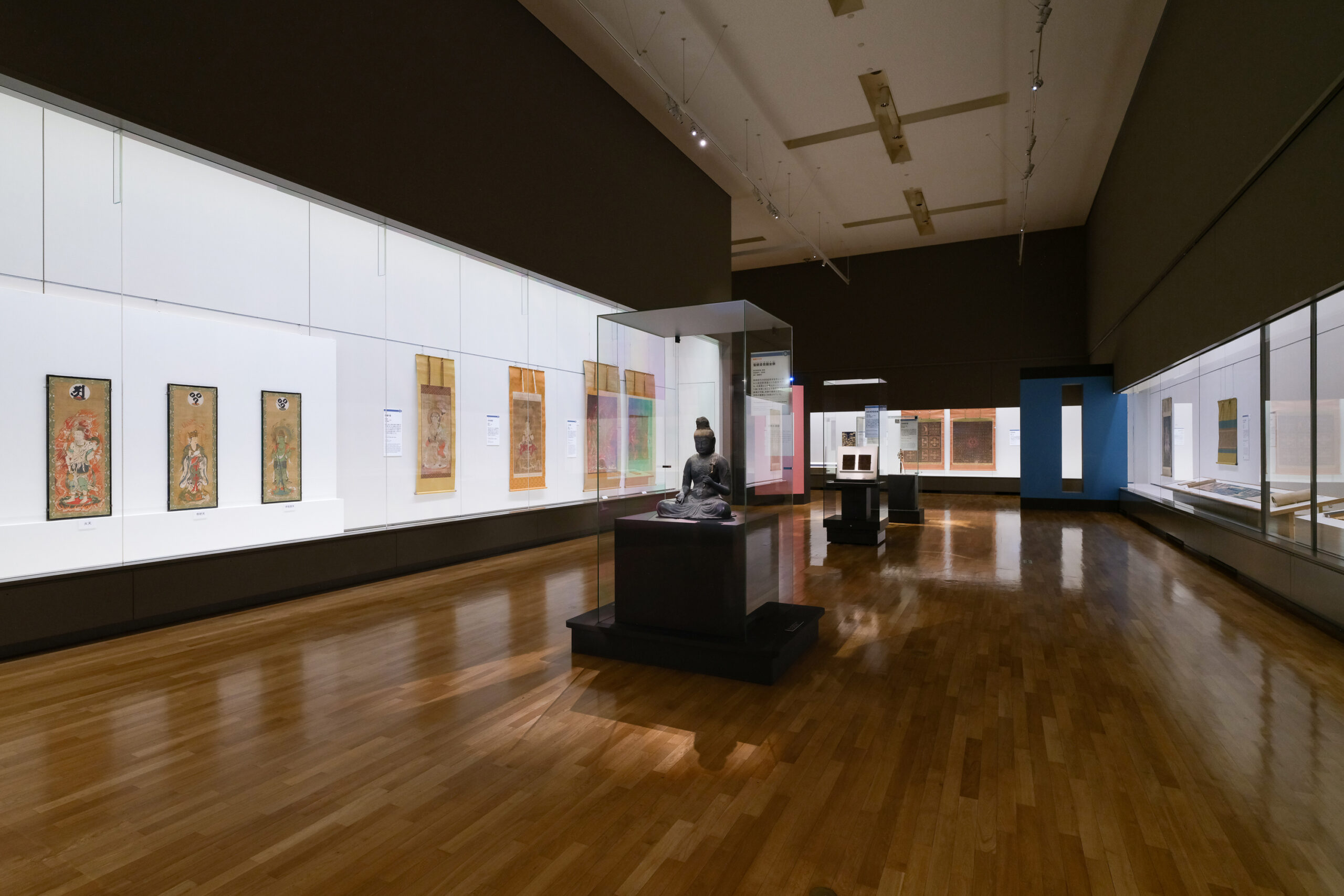 第1章空海と真言密教の展示の様子