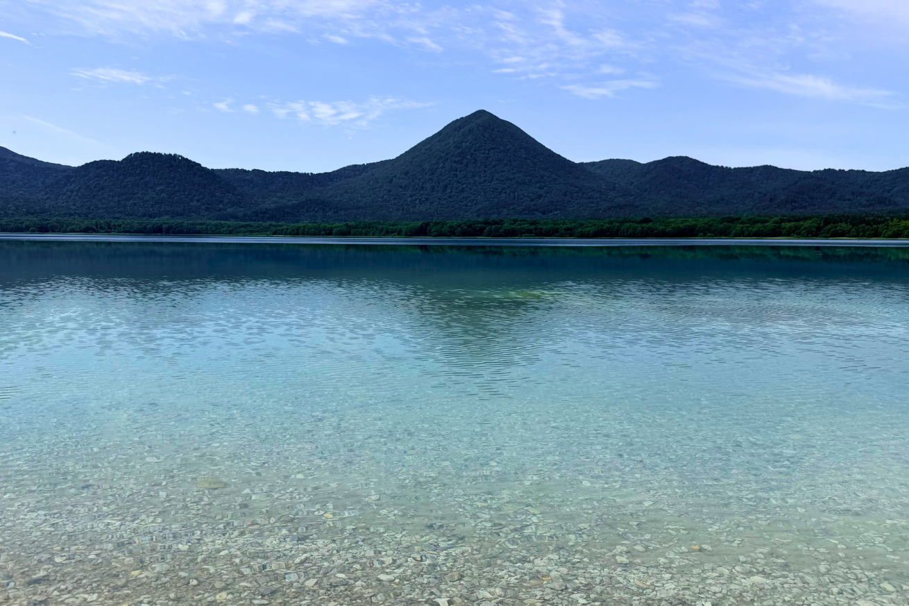 青森・むつ市・恐山・宇曽利湖(うそりこ)