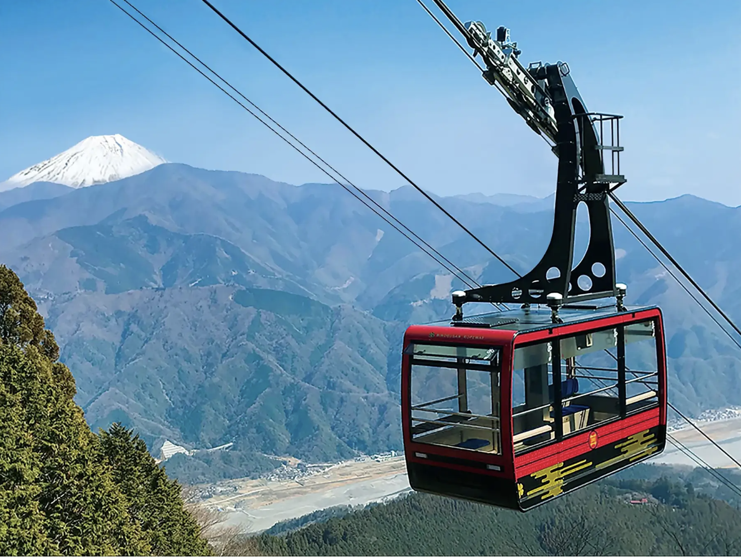 身延山ロープウェイ パノラマビューゴンドラ導入5周年記念「山梨・静岡・長野県民感謝キャンペーン」で特別料金に！関東一の高低差763m、天空の絶景へ