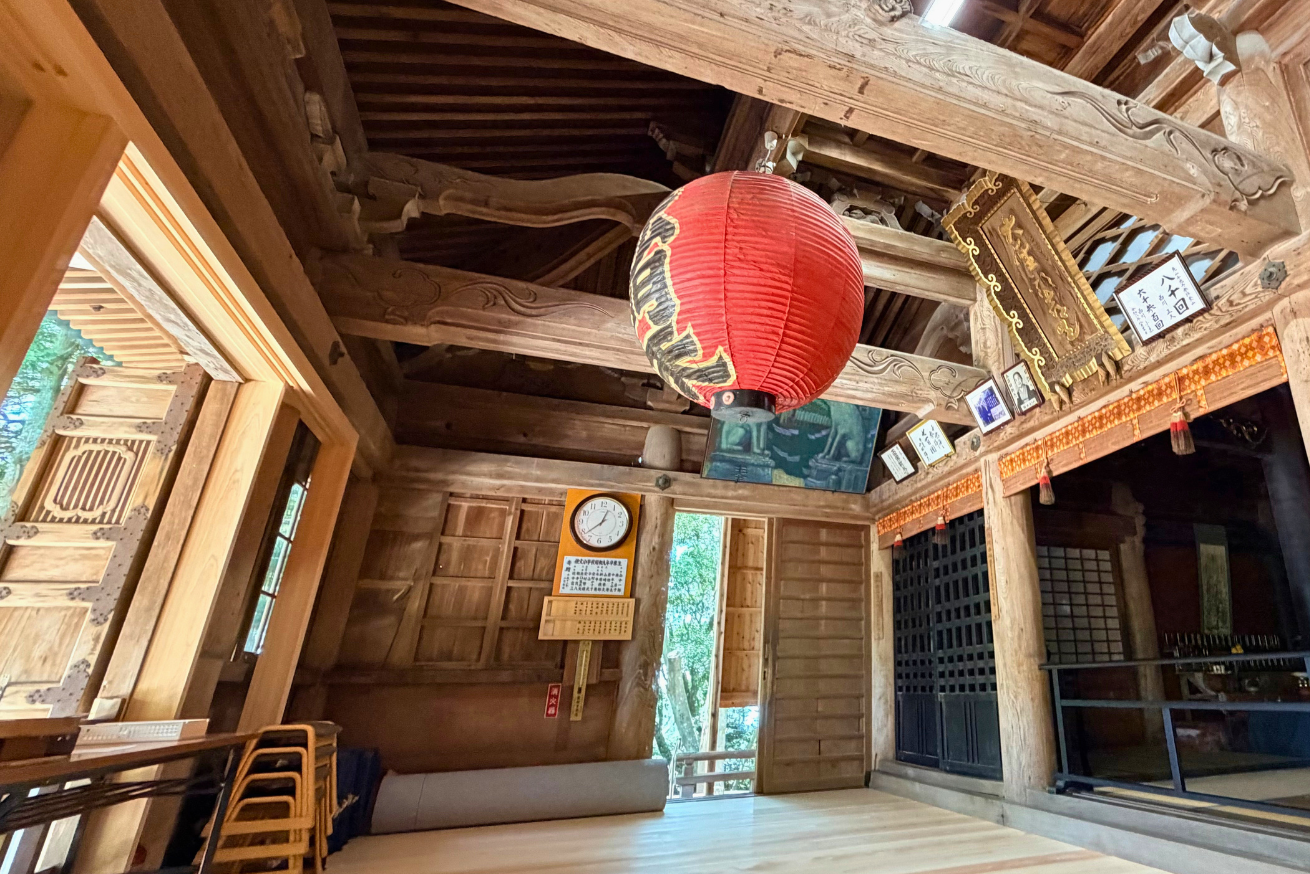 淡路島千光寺の本堂